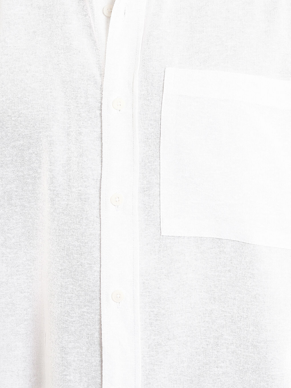 Relaxed Fit Long Sleeve Men's Shirt-2