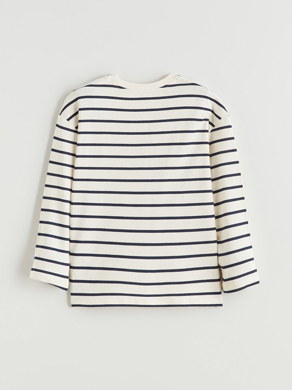 Lacivert Uzun Kollu Erkek Çocuk Tişört 2'li-6