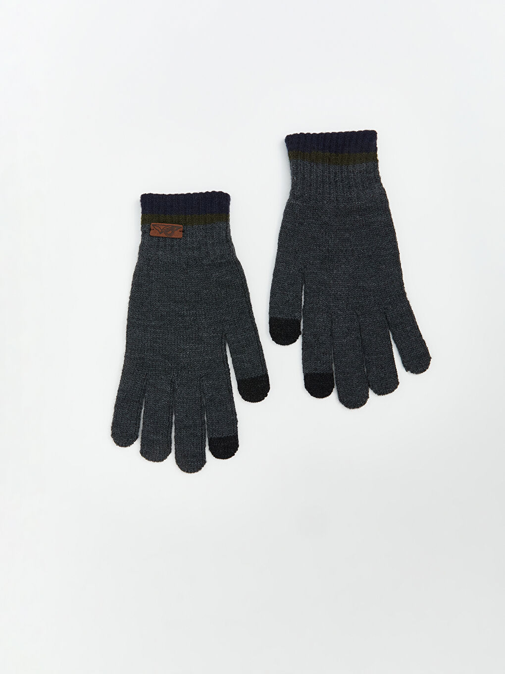 Basic Men's Knitwear Gloves-1
