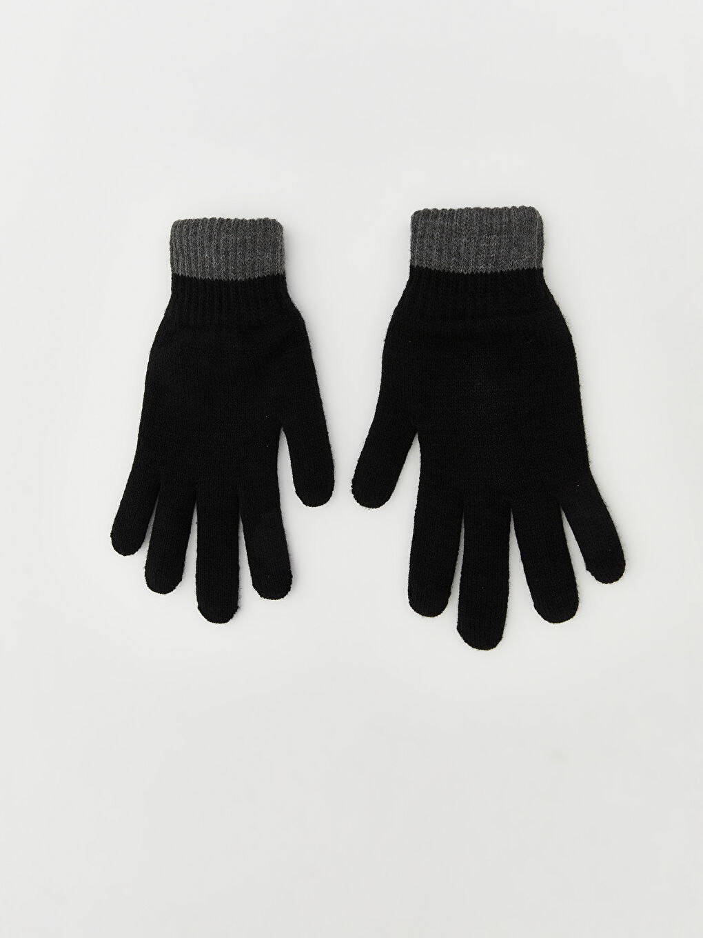 Men's Gloves with Elasticated Wrists-1