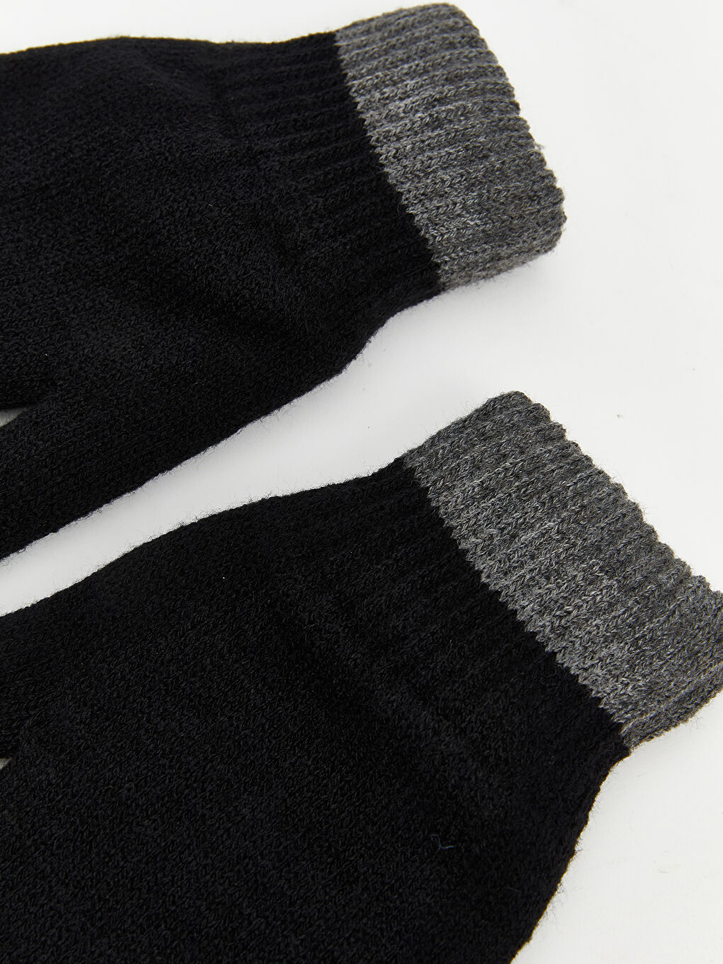 Men's Gloves with Elasticated Wrists-2