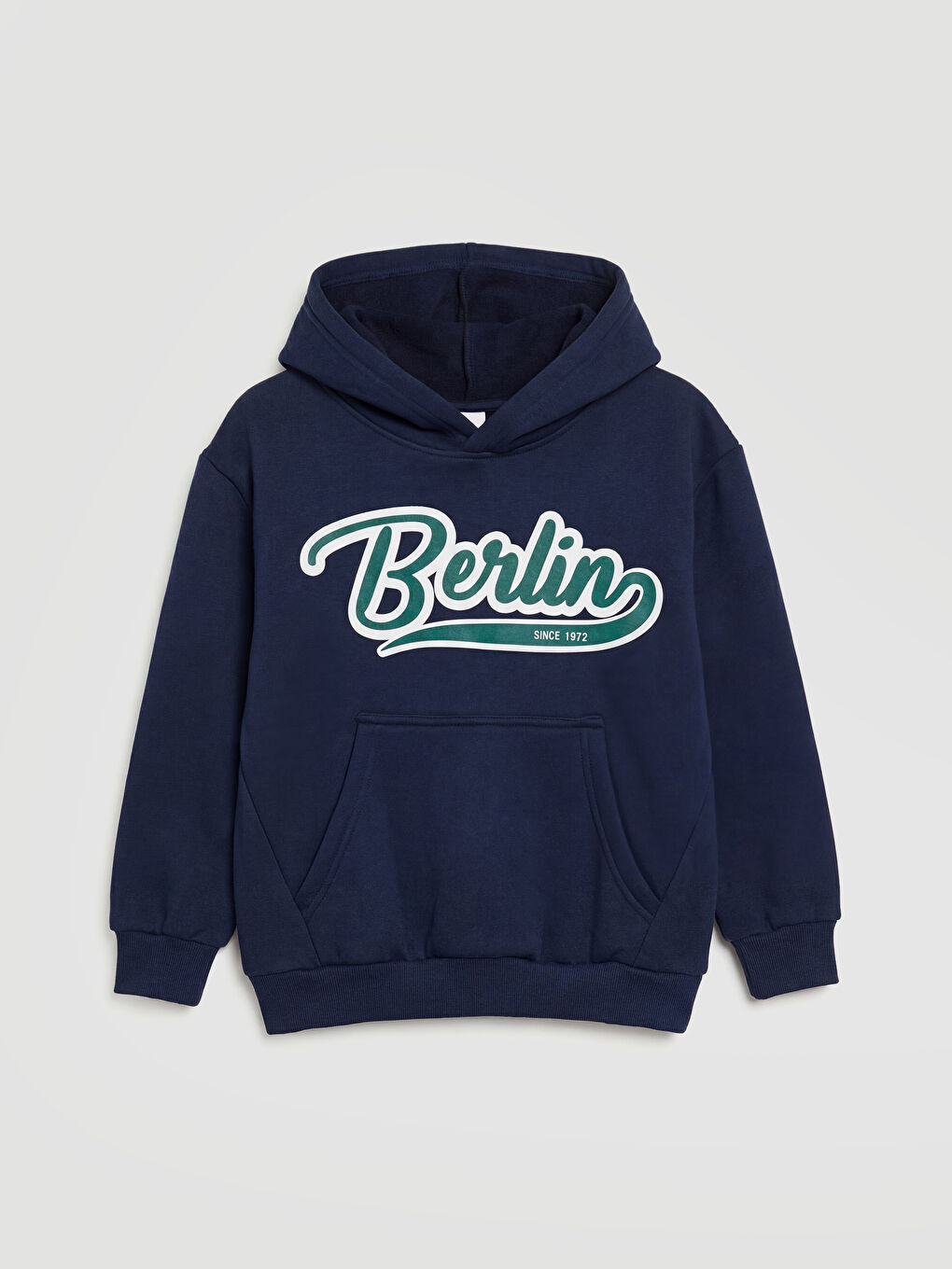 Hooded Boys' Thick Sweatshirt