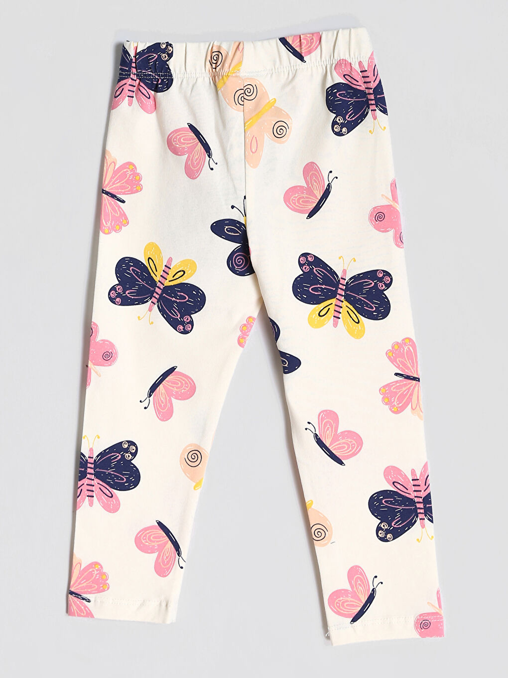 Elasticated Waist Girls' Leggings 2 Pack-3