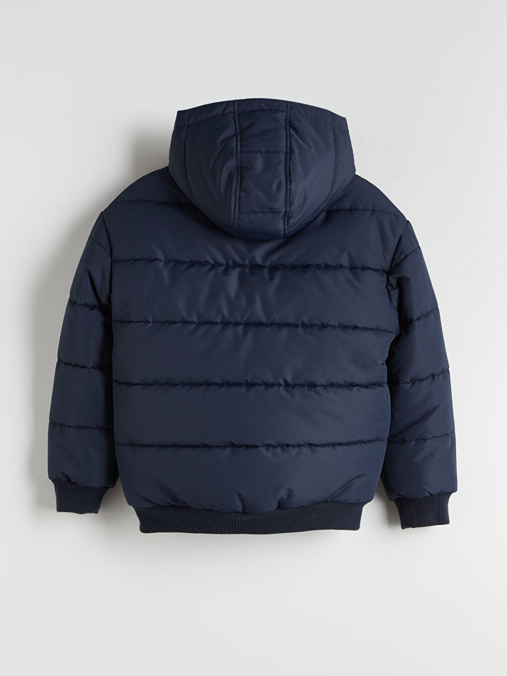 Hooded Boys' Puffer Coat-1