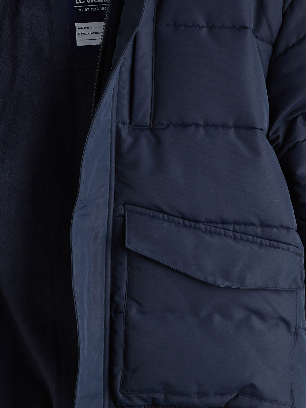 Hooded Boys' Puffer Coat-3