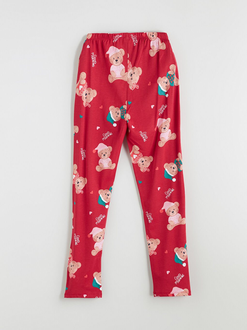 Pyjama-Set für Mädchen mit Weihnachtsmotiv und Rundhalsausschnitt-6