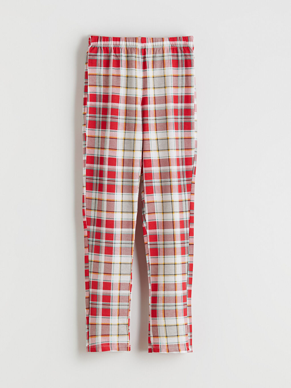 Pidžama komplet sa okruglim izrezom i božićnom tematikom za devojčice-4