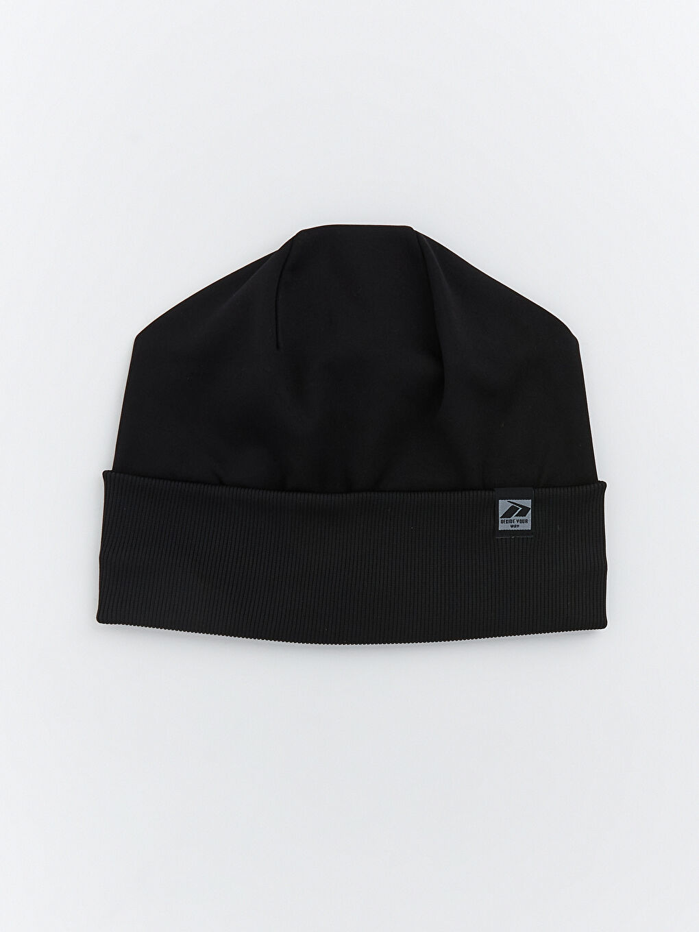 Label Embroidered Men's Beanie
