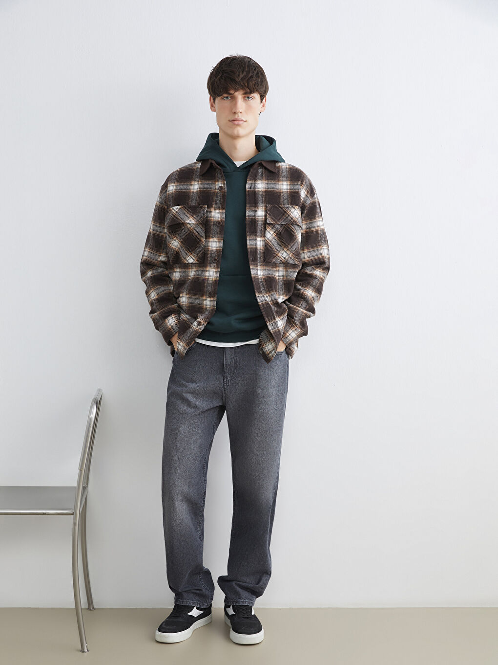 Джинсы мужские мешковатого кроя-1