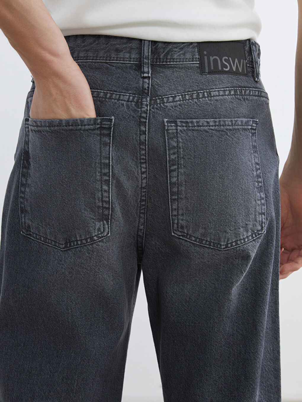 Джинсы мужские мешковатого кроя-4