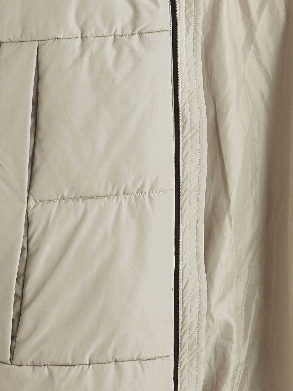 Relaxed Fit Hooded Men's Puffer Coat-1