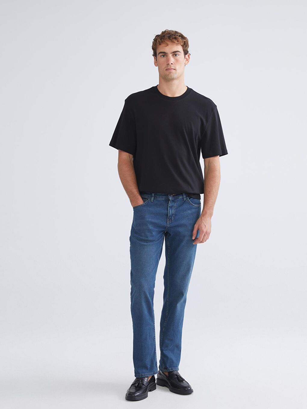 İndigo 779 Regular Fit Erkek Jean Pantolon-1