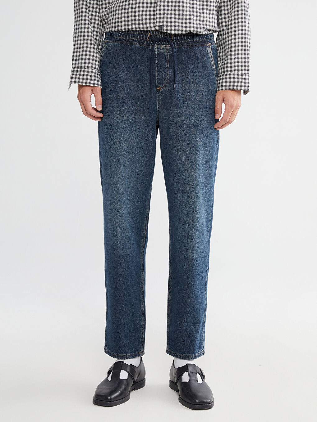 Джинсы мужские мешковатого кроя-1