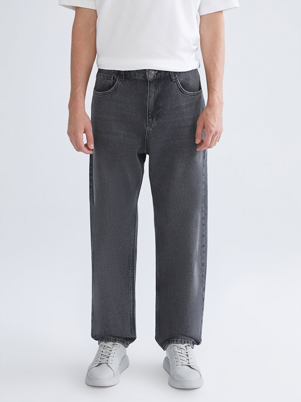 Джинсы мужские мешковатого кроя-1