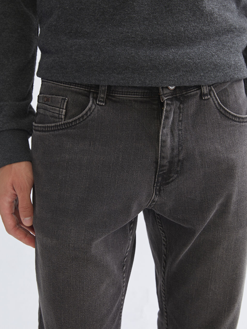 750 Slim Fit Muške Farmerke-2