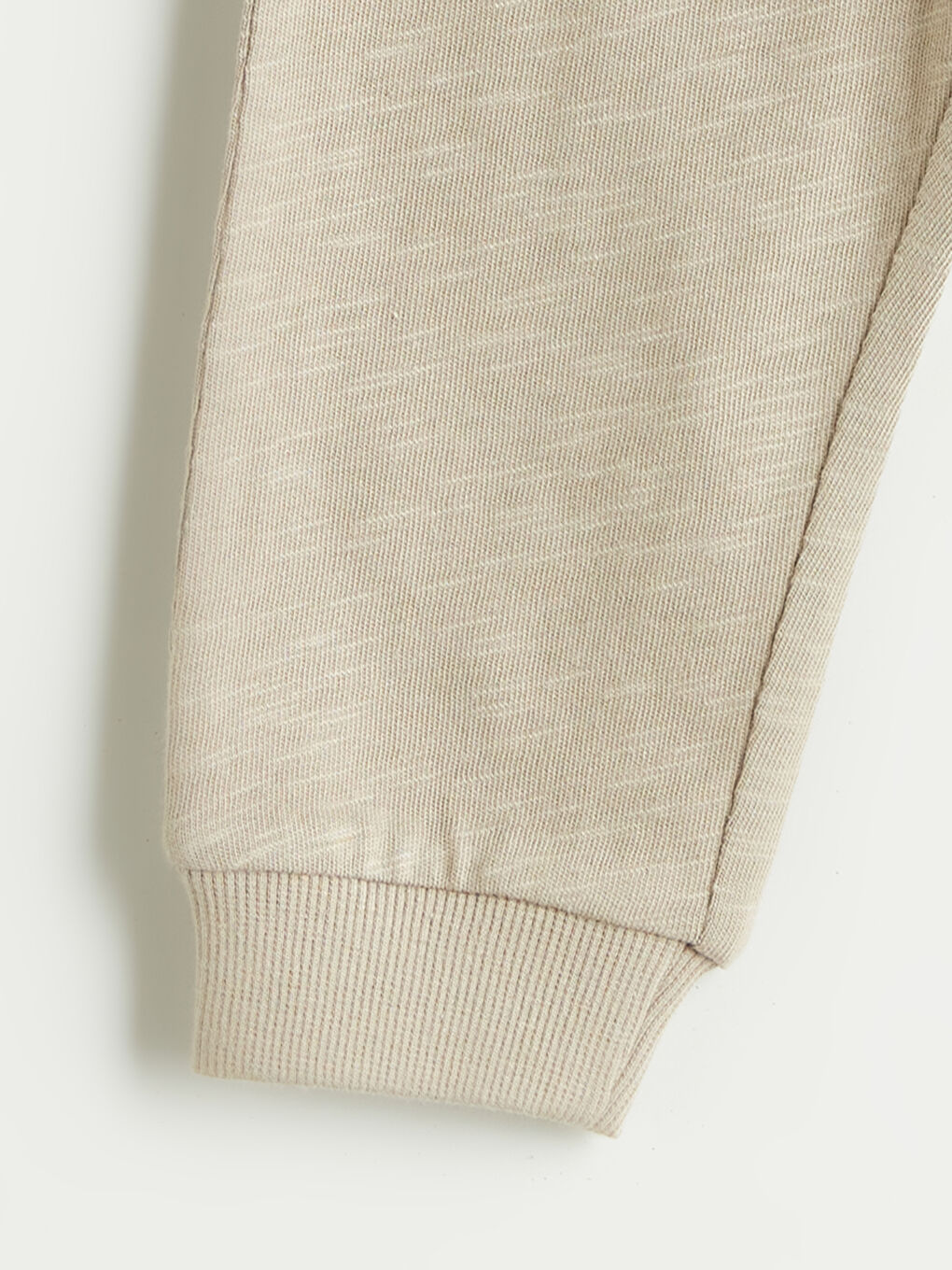 Kahverengi Basic Erkek Bebek Jogger Eşofman Alt-1