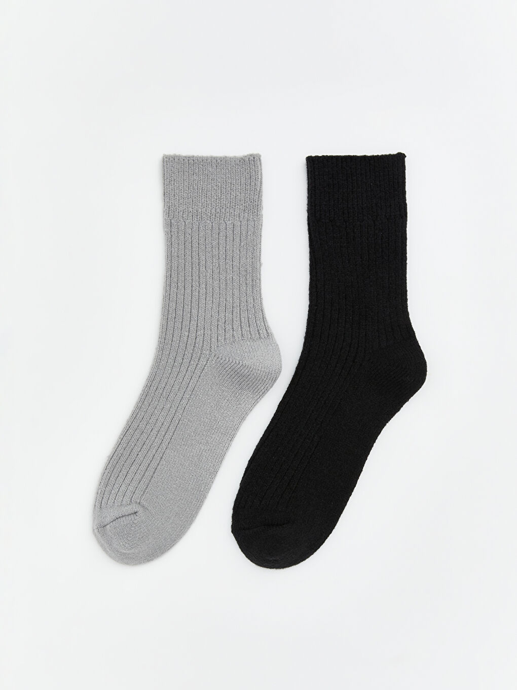 Kadın Düz Soket Çorap 2'li