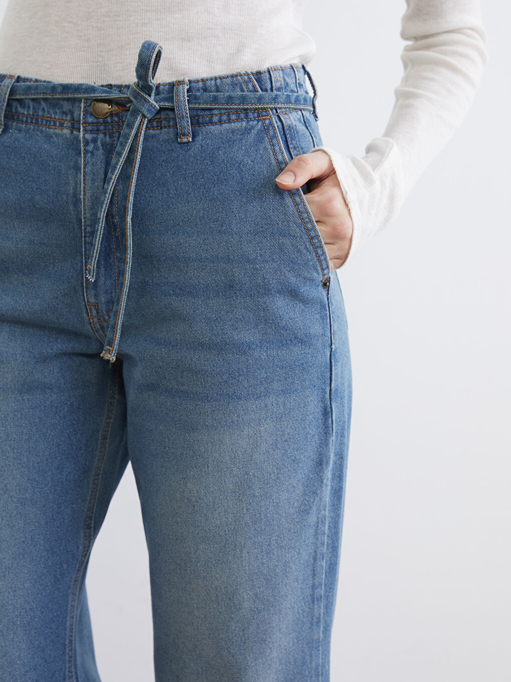 Wideleg Women's Jeans-4