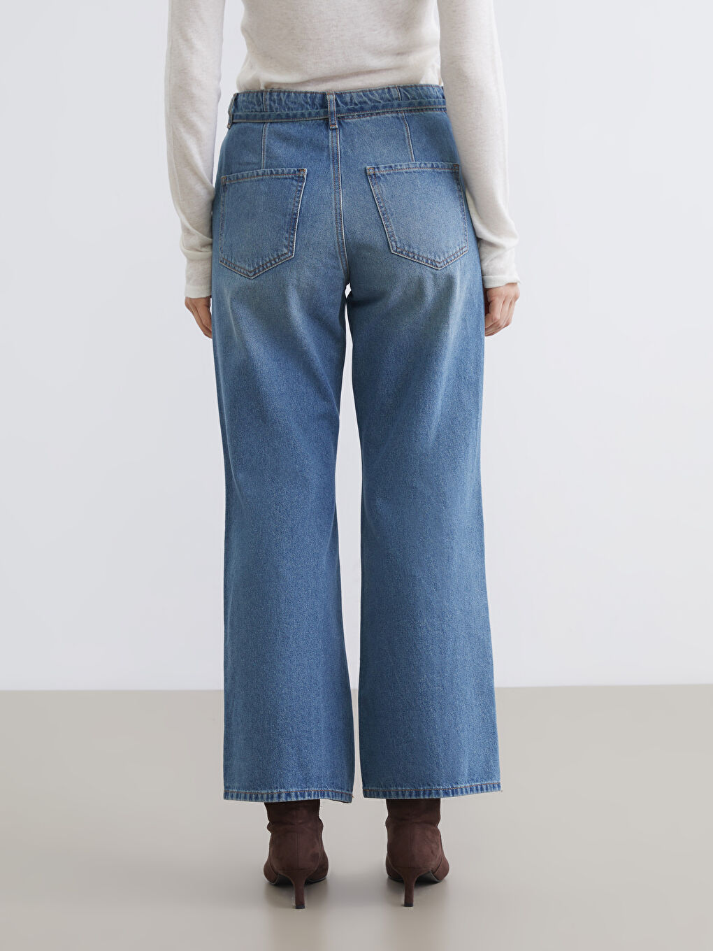 Wideleg Women's Jeans-6