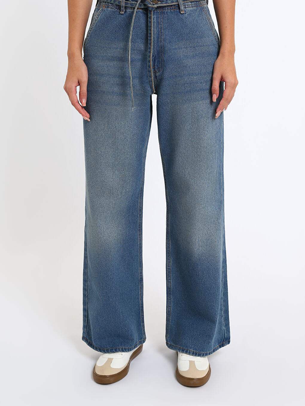 Wideleg Women's Jeans-3