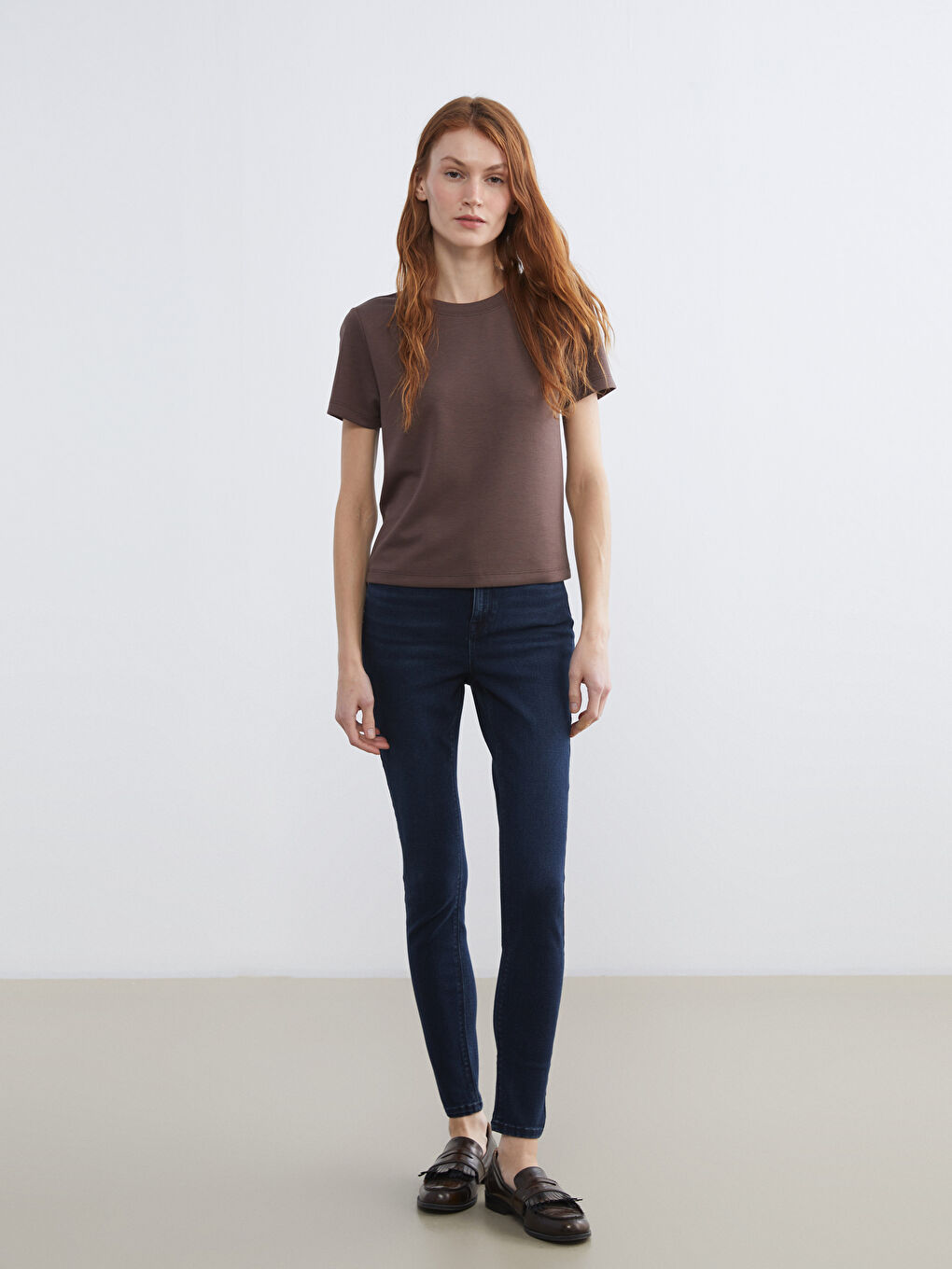 Žena TAMNO PLAVA Traperice