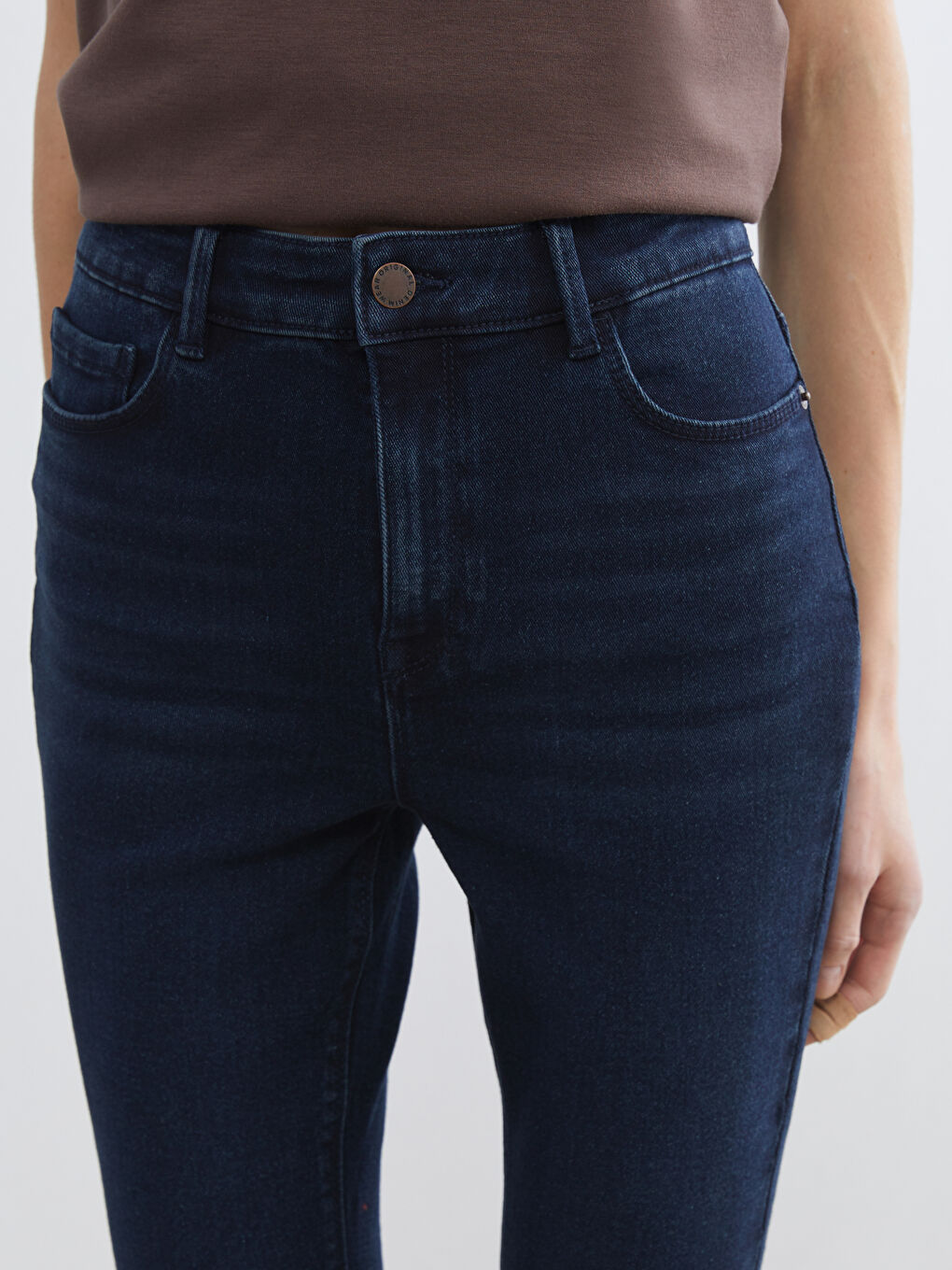 Žena TAMNO PLAVA Traperice-2