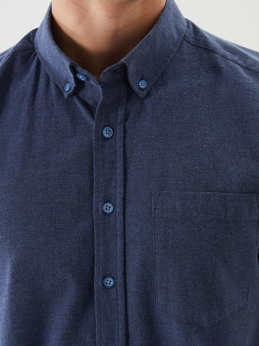 Man INDIGO Shirt -W5EK95Z8-D5E