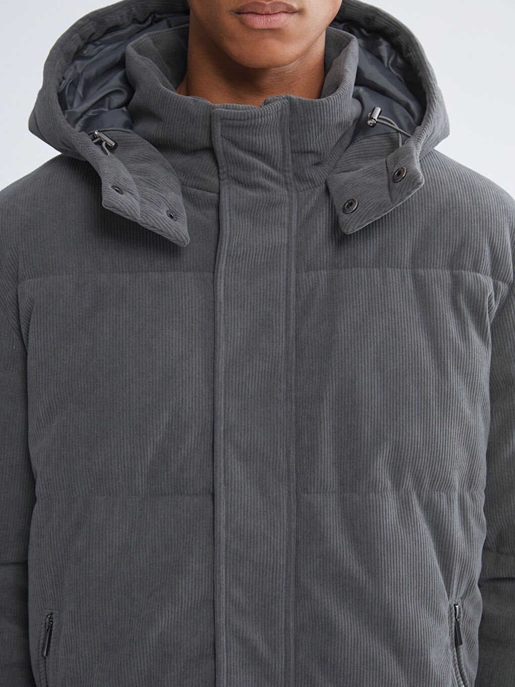 Man ANTHRACITE Puffer Coat-2