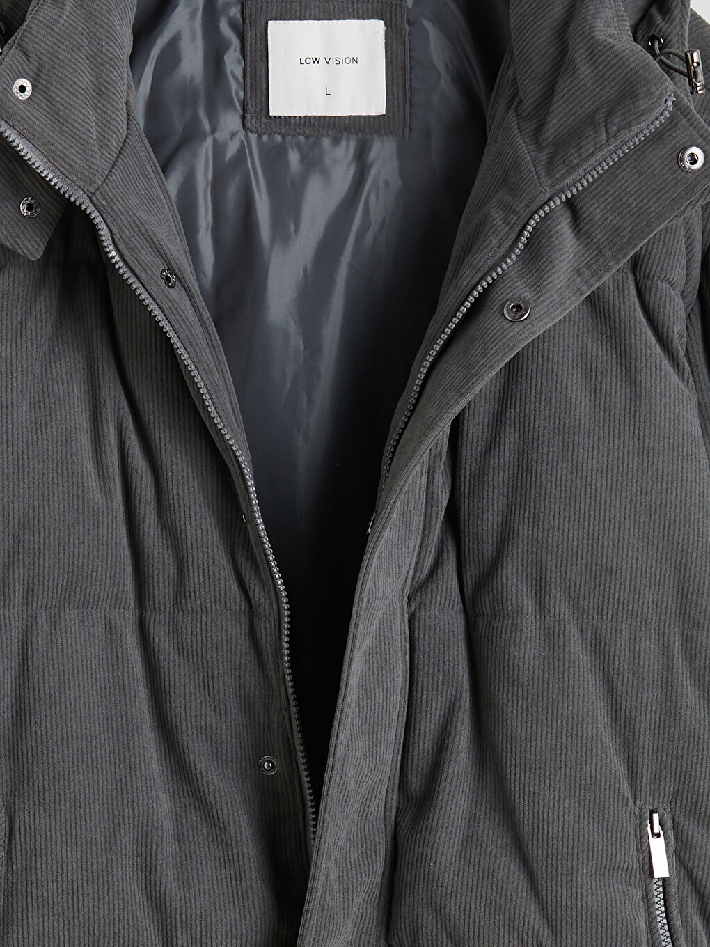Man ANTHRACITE Puffer Coat-7