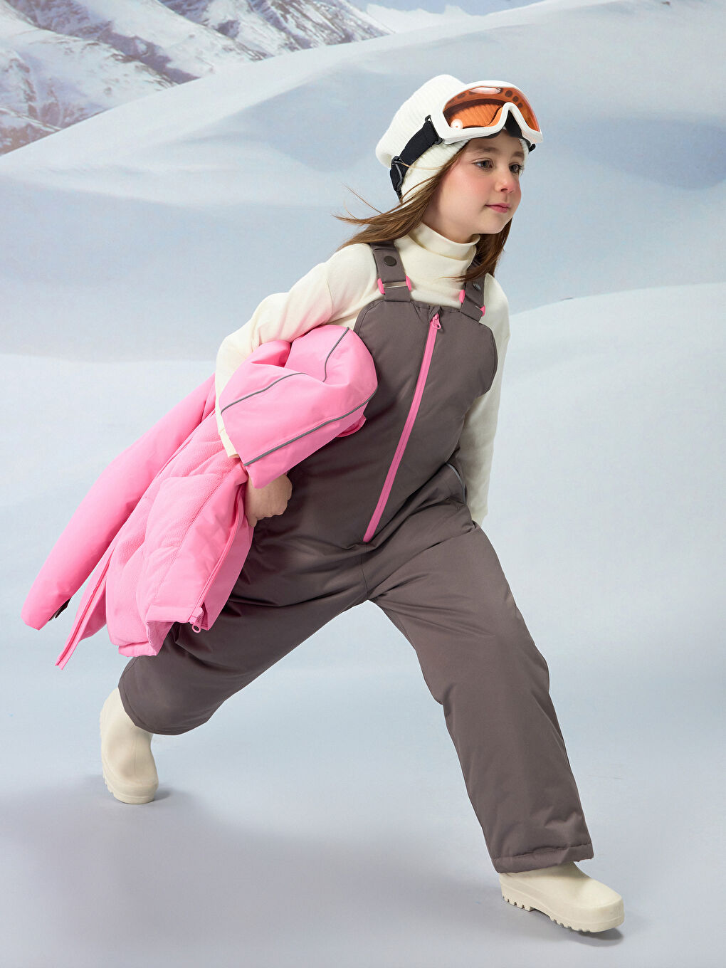 Girl's Ski Suit-4