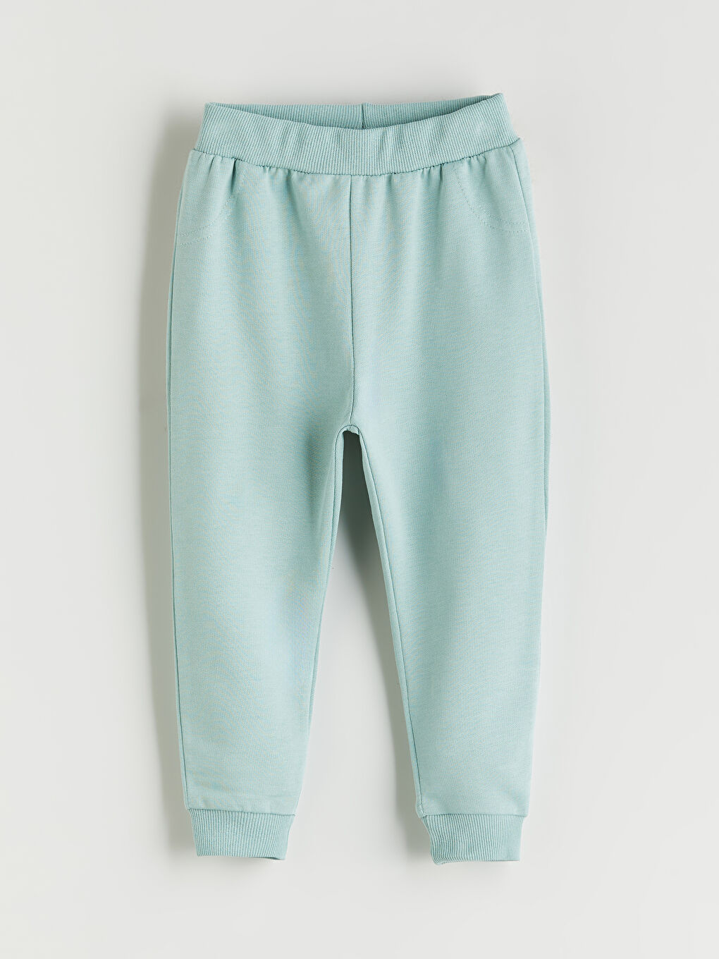 Bej Bisiklet Yaka Baskılı Erkek Bebek Sweatshirt ve Eşofman Alt 2'li-3