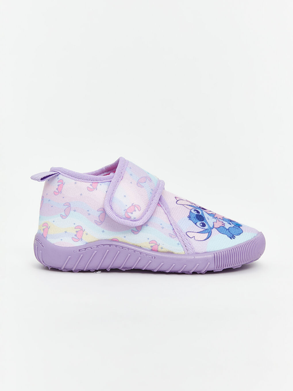 Lila Lilo ve Stitch Baskılı Kız Çocuk Panduf-1