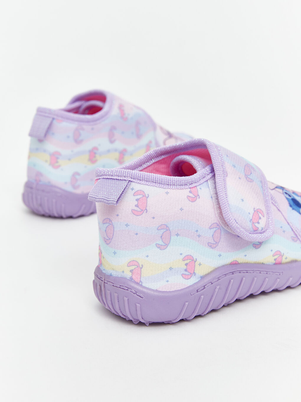 Lila Lilo ve Stitch Baskılı Kız Çocuk Panduf-4