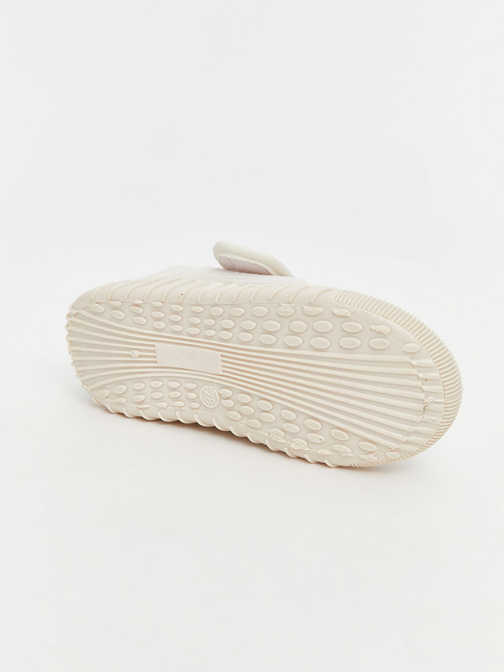 Bej Cırt Cırtlı Kız Çocuk Panduf-3