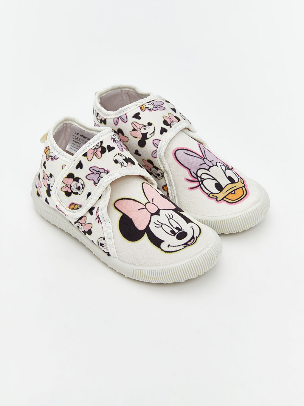 LCW STEPS Minnie Mouse Printed Baby Girls' Slipper Boots -W5EM48Z1-VED