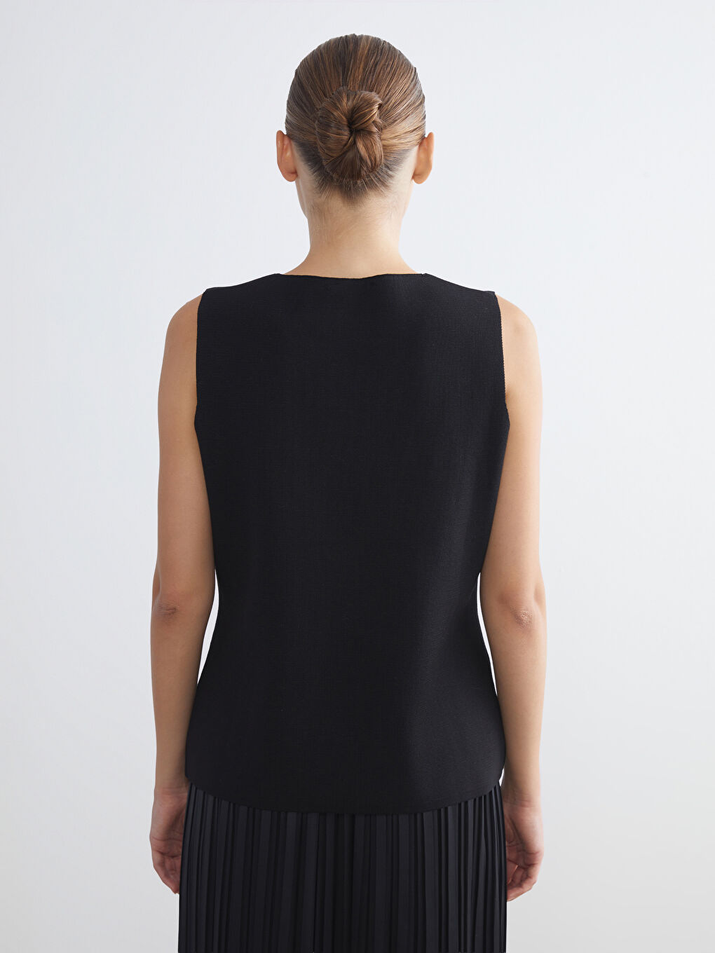 LCWAIKIKI Classic Woman BLACK Waistcoat -W5EM71Z8-CVL