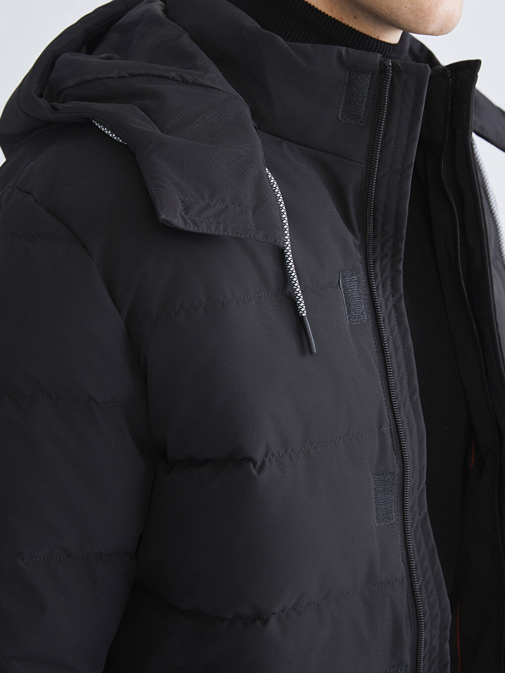 Ерлерге арналған стандартты пішім пуховик пальто-2