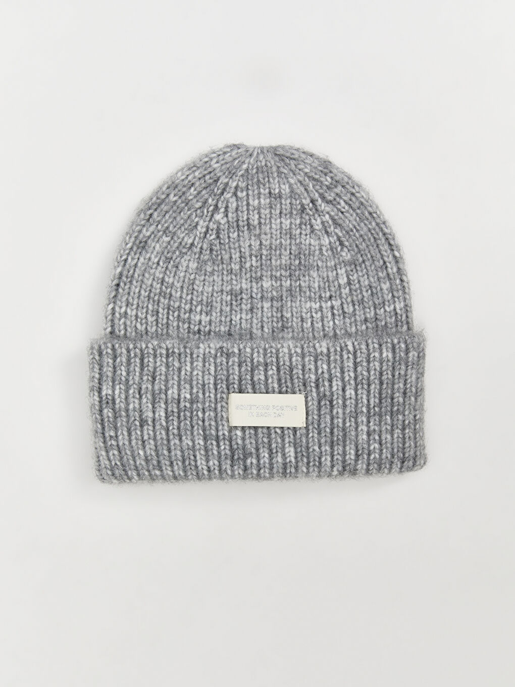 Text Embroidered Women's Beanie