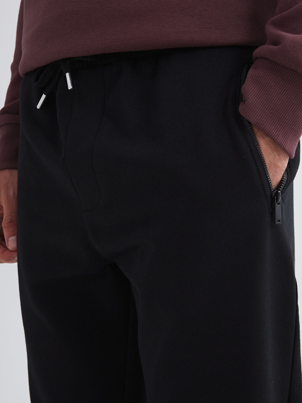 بنطلون رياضي للرجال بقصة عادية-2