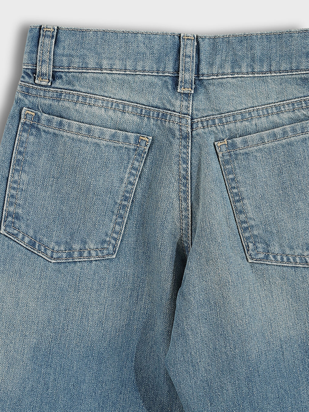 Boys' Adjustable Waist Denim Shorts-2