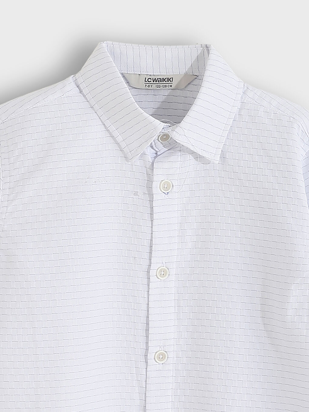 Chemise en Tissu Dobby pour Garçons-3