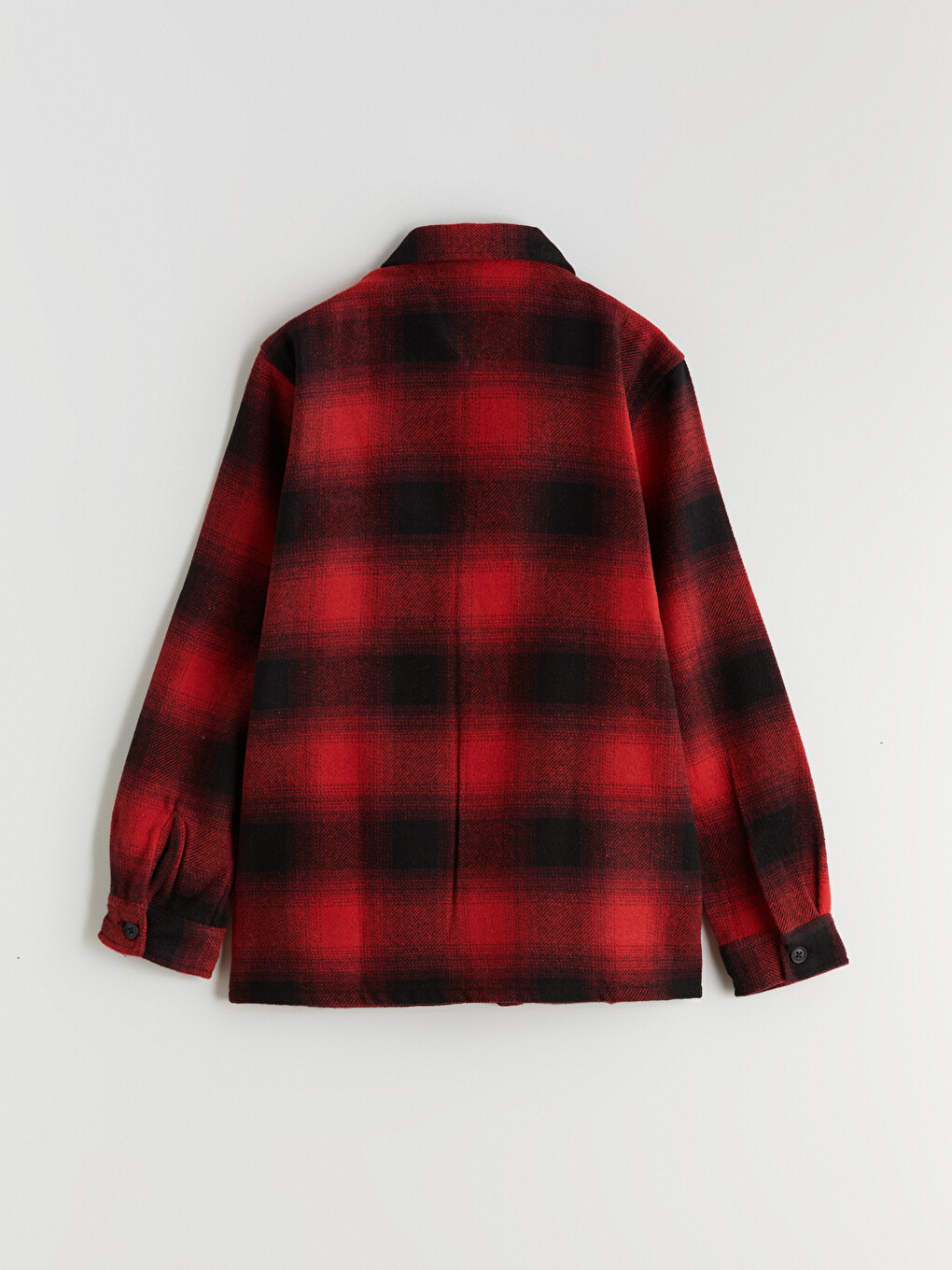 Plaid Long Sleeve Boys' Shirt-2