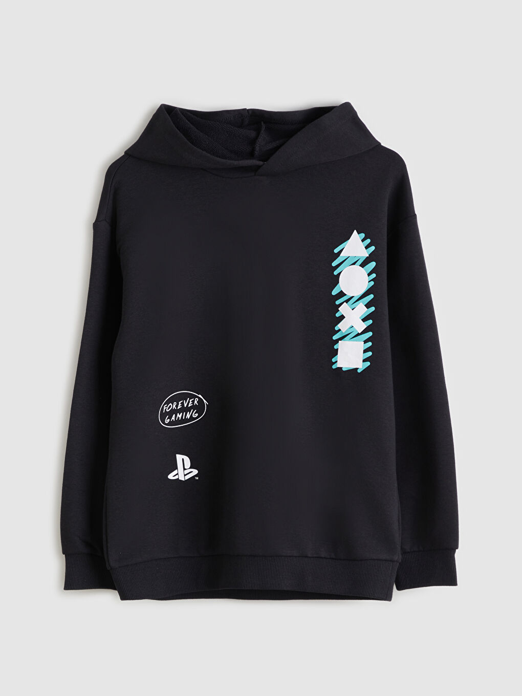 Hooded PlayStation Printed Boys' Sweatshirt