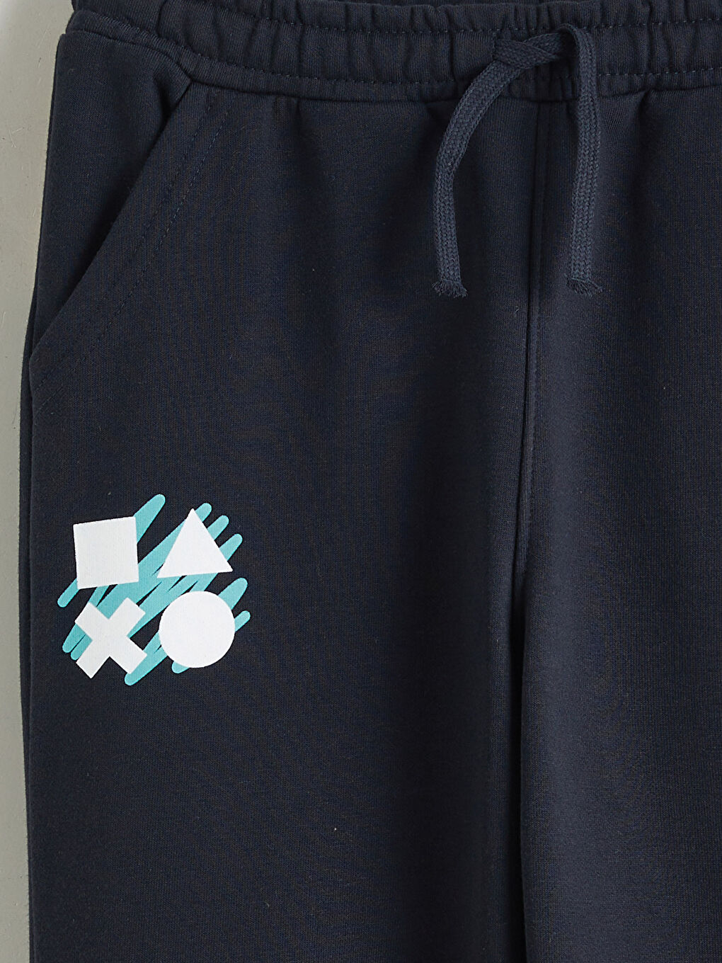 Antrasit PlayStation Baskılı Erkek Çocuk Kalın Jogger Eşofman Altı-2