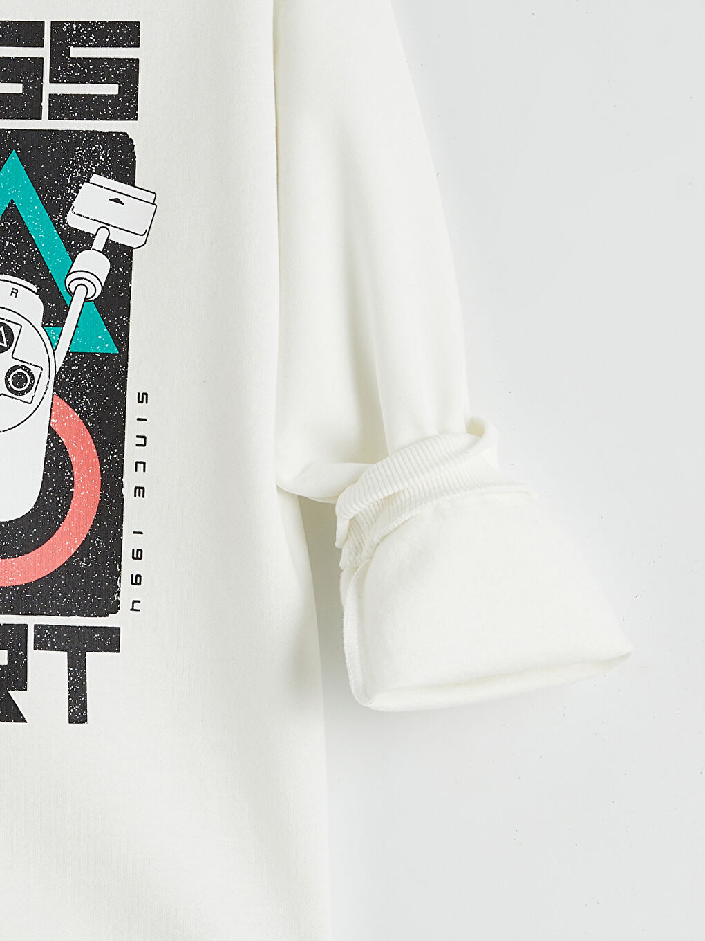 Boy ECRU Sweatshirt-3