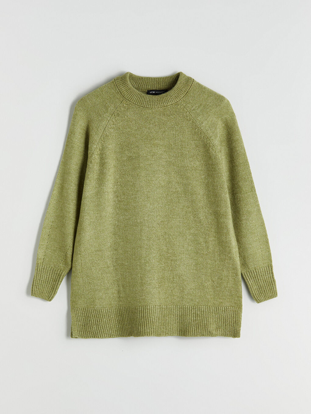 تونیكی تریکۆی ئۆڤەرسایزی یاخەخڕی ژنان-4