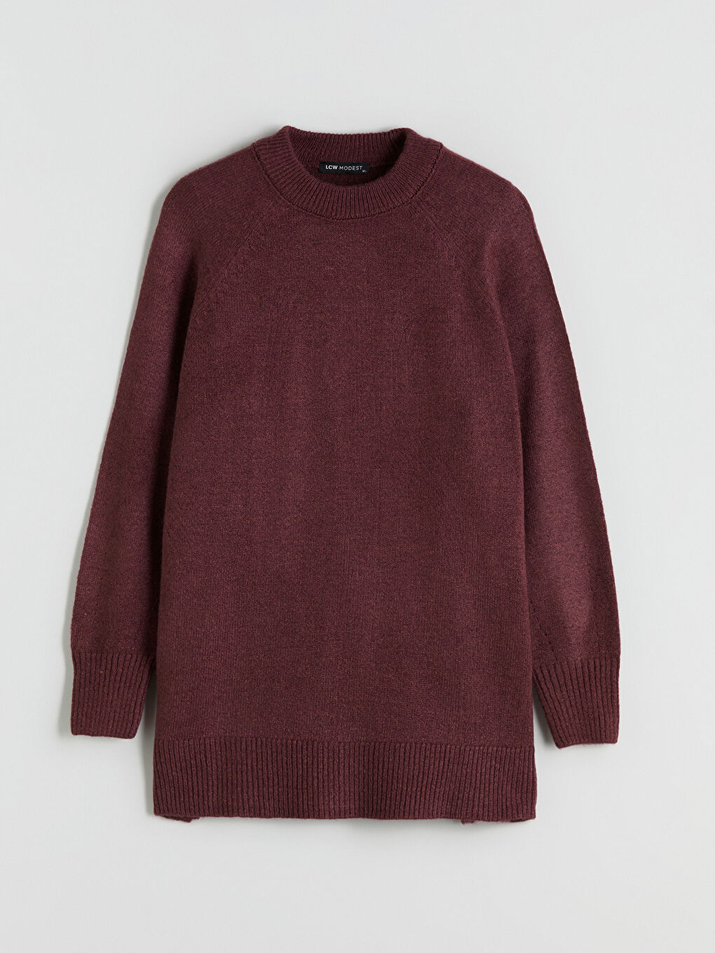 تونیكی تریکۆی ئۆڤەرسایزی یاخەخڕی ژنان-4