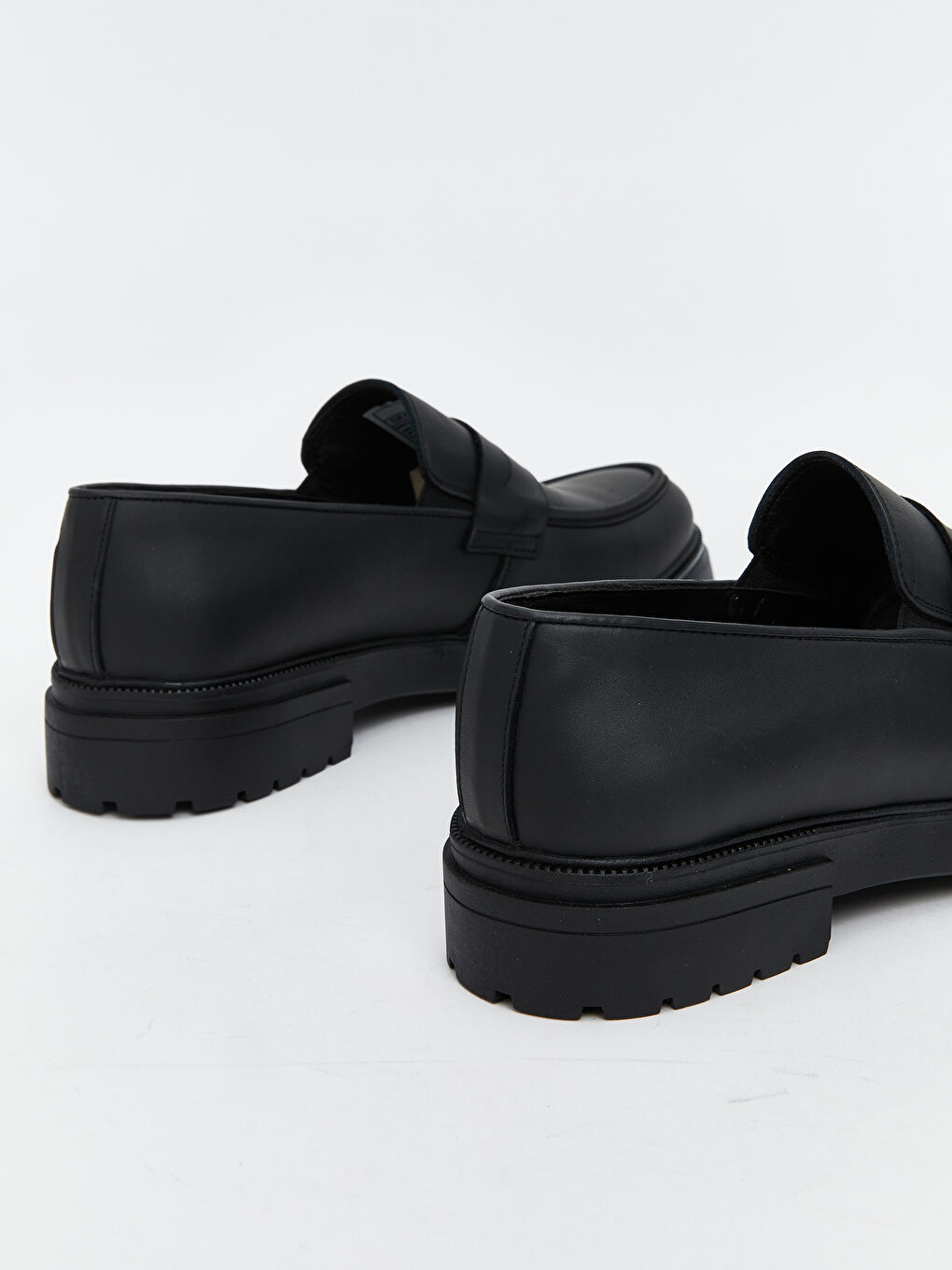 Faux Leather Men's Classic Shoes-4