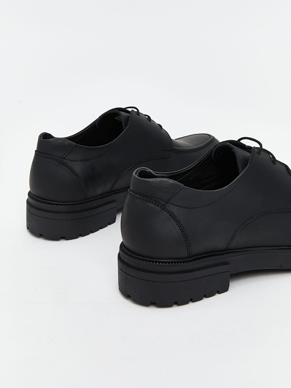 Faux Leather Men's Classic Shoes-4