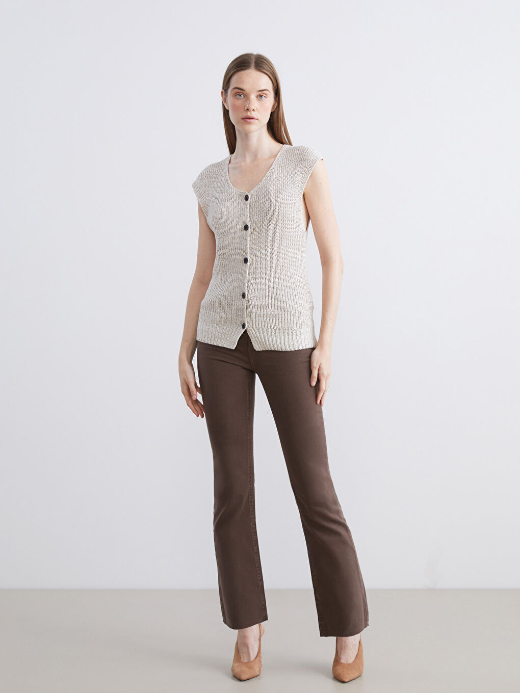 Cropped Flare Women's Jeans